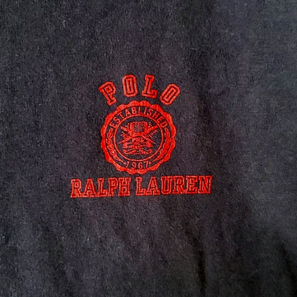 Vintage Polo Ralph Lauren Ringer T Shirt - Picture 3 of 4